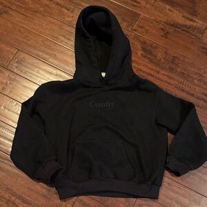 Comfrt Kids Black Hoodie